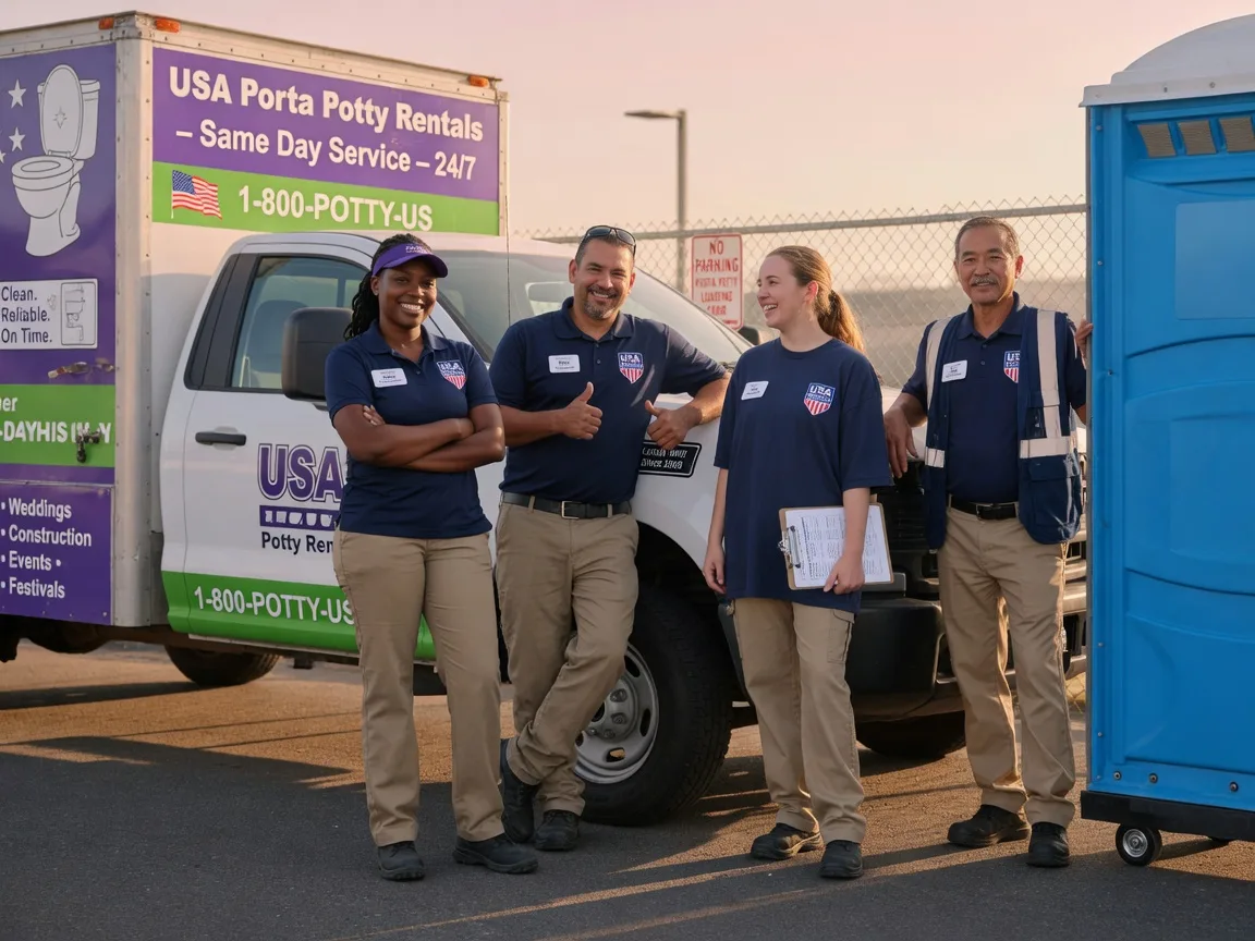 Porta Potty Rental company in Peru, KS